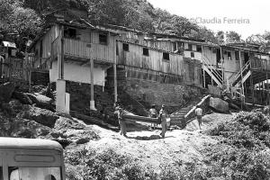 Removal in the favela (shantytown) of Vidigal 