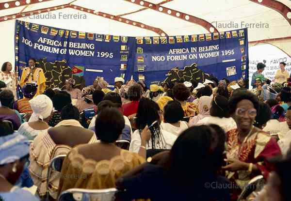 Fourth World Conference on Women, NGO Forum, African tent