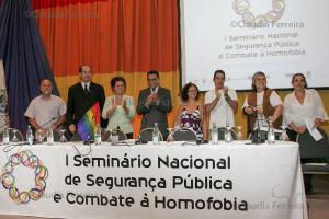 1st.  NATIONAL SEMINAR ON PUBLIC SAFETY AND FIGHT AGAINST HOMOPHOBIA