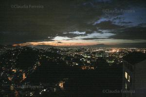 AERIAL VIEW OF RIO DE JANEIRO HILLS