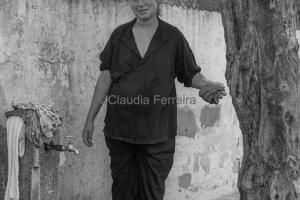 Woman Washing Laundry 