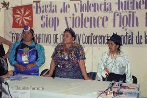 4th Women's World Conference - NGO Forum, Latin American and Caribbean Tent, Diversity Tent