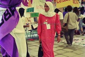 4th Women's World Conference - NGO Forum / Latin American and Caribbean Tent, Diversity Tent