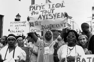 Participants of the 8th Latin American and Caribbean Feminist Meeting
