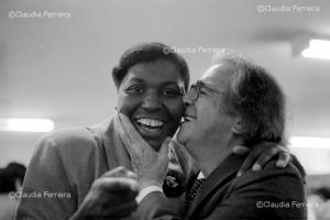 Benedita da Silva e Darcy Ribeiro