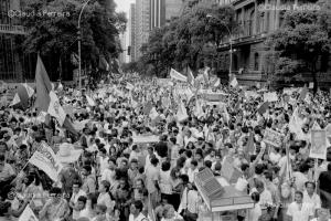Campanha Eleitoral do candidato à presidência Brizola