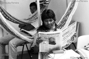 Tent of the International Indigenous Committee - INDI0 92