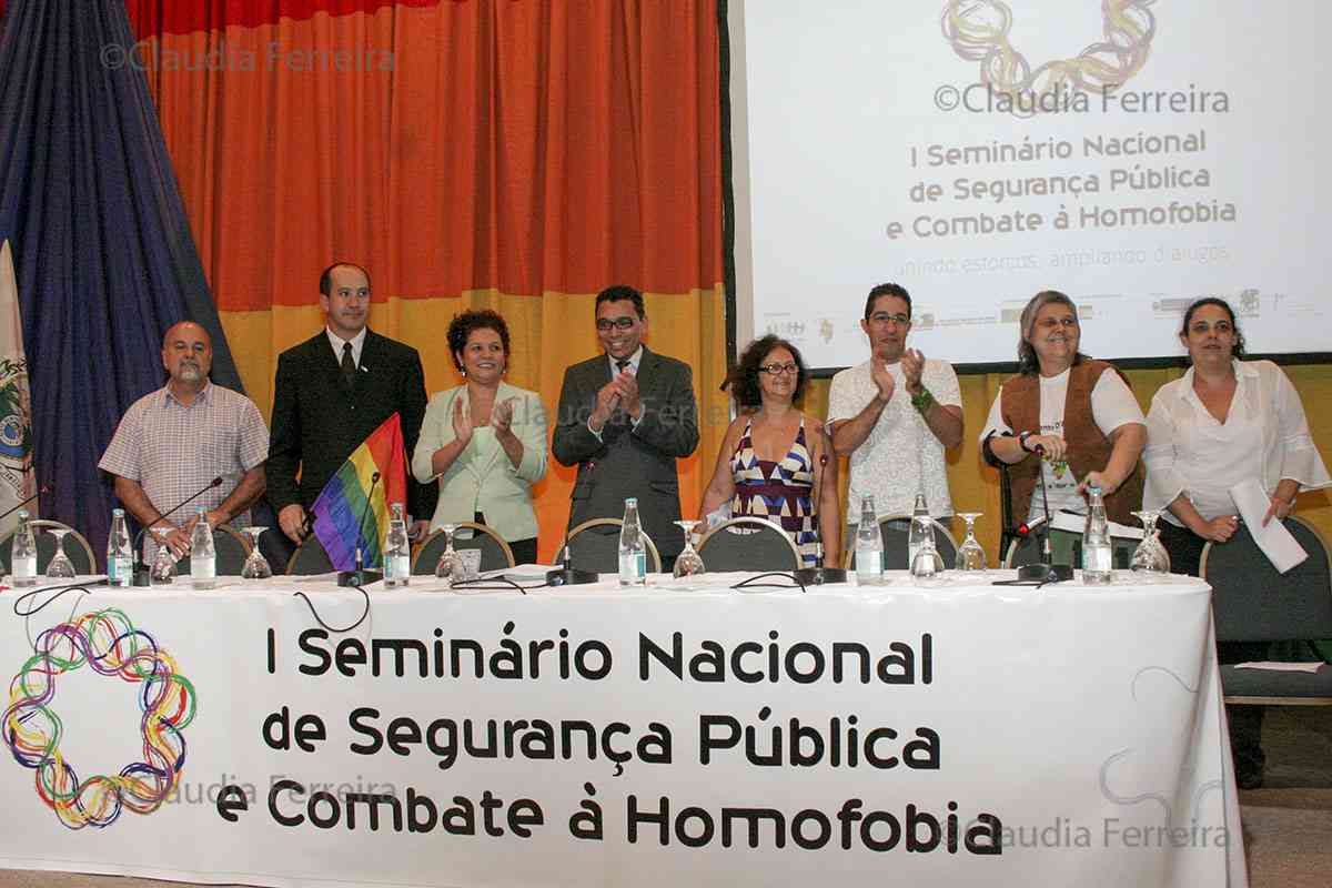1st.  NATIONAL SEMINAR ON PUBLIC SAFETY AND FIGHT AGAINST HOMOPHOBIA
