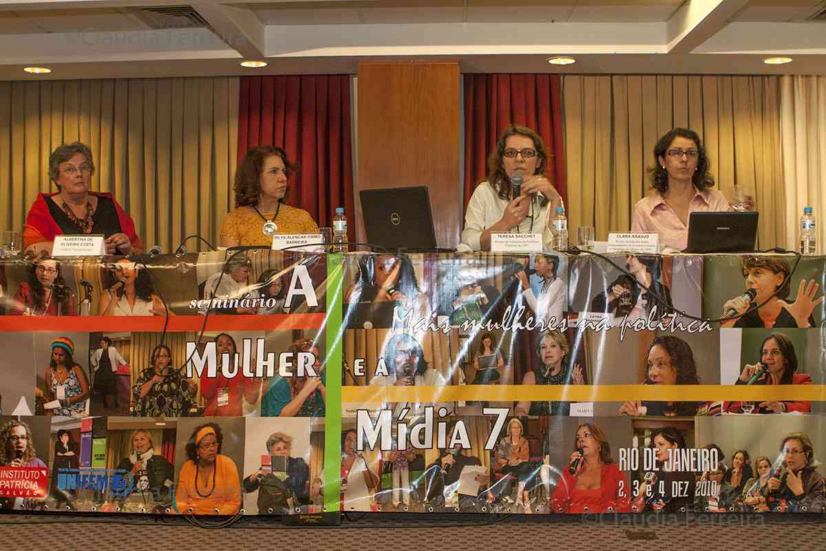 SEMINÁRIO A MULHER E A MÍDIA 7 SEMINÁRIO A MULHER E A MÍDIA 7