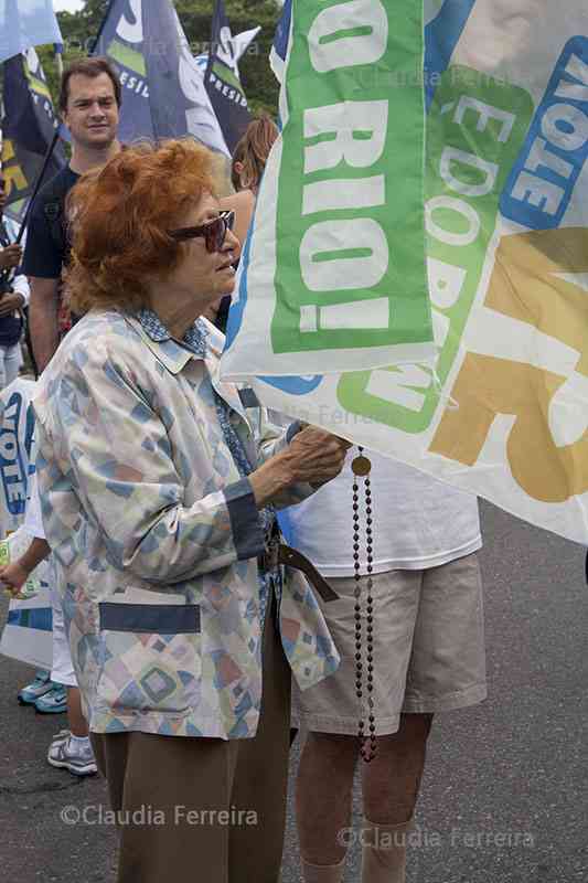 PRESIDENTIAL  CAMPAIGN, WALK IN SUPPORT OF JOSÉ SERRA