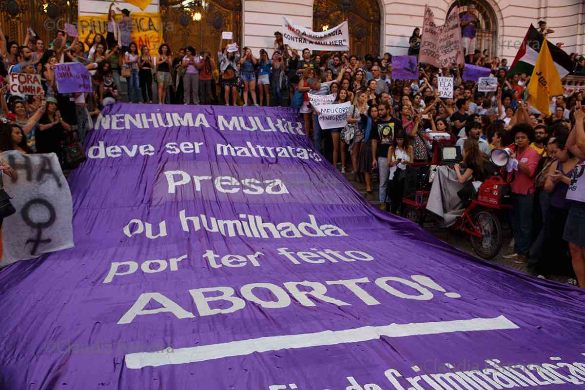 The "Women Against Cunha" Protest