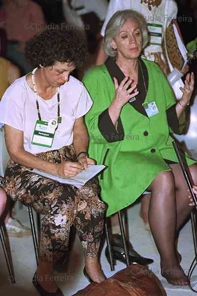 Conferência das Nações Unidas sobre Meio Ambiente e Desenvolvimento, Rio 92, Fórum Global. Planeta Fêmea.