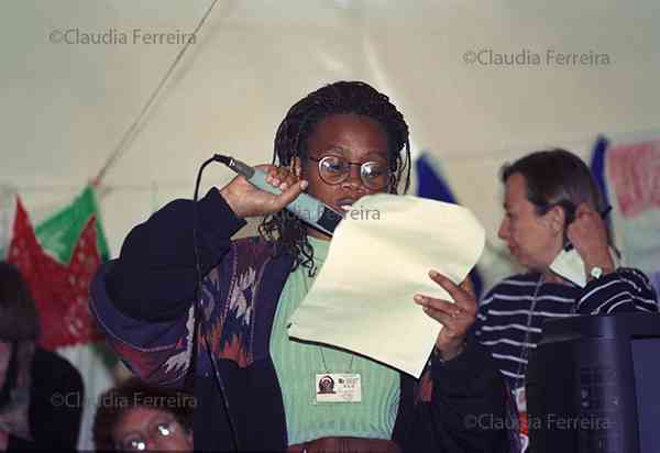 4th Women's World Conference - NGO Forum, Latin American and Caribbean Tent, Diversity Tent
