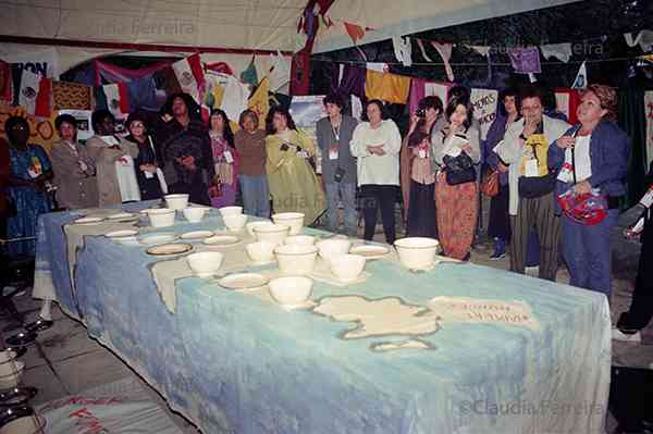4th Women's World Conference - NGO Forum, Latin American and Caribbean Tent, Diversity Tent