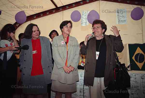 4th Women's World Conference - NGO Forum, Latin American and Caribbean Tent, Diversity Tent