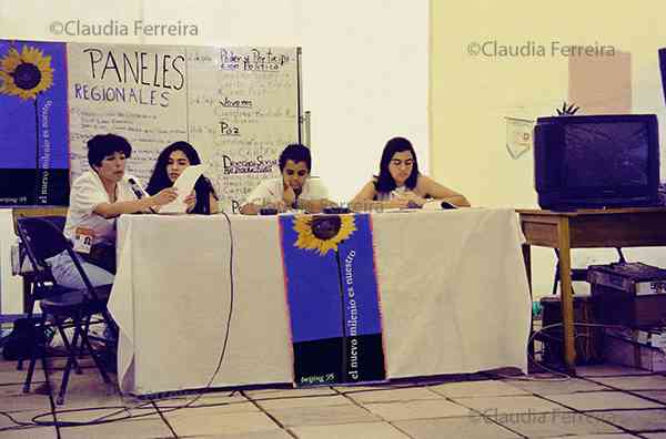 4th Women's World Conference - NGO Forum, Latin American and Caribbean Tent, Diversity Tent