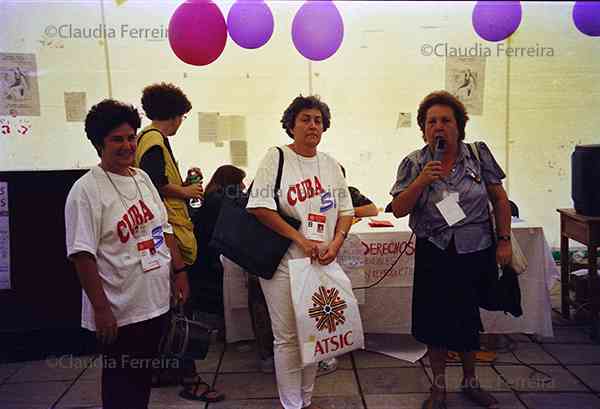 4th Women's World Conference - NGO Forum / Latin American and Caribbean Tent, Diversity Tent
