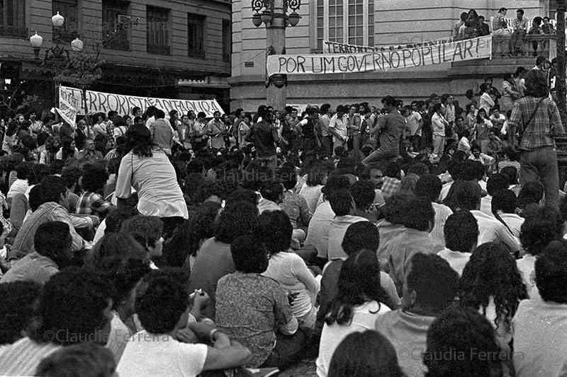 manifestação pela anistia