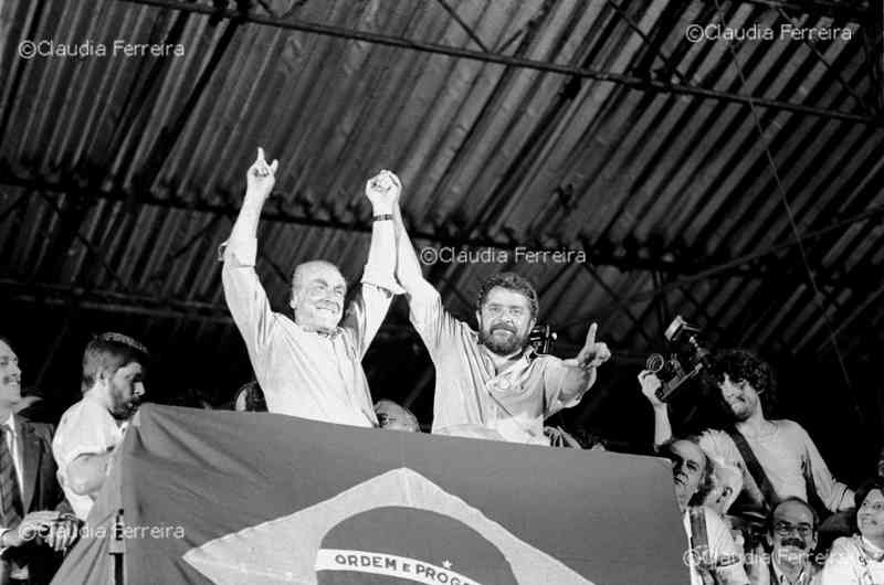 Campanha Eleitoral do candidato à presidência Lula   