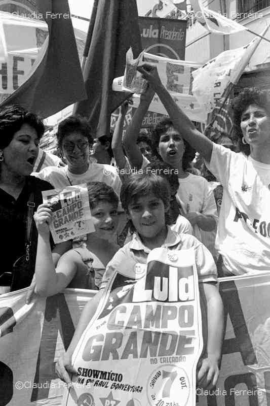 Campanha Eleitoral do candidato à presidência Lula   