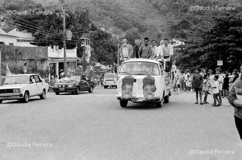 Campanha eleitoral da candidata Benedita da Silva à prefeitura do Rio de Janeiro