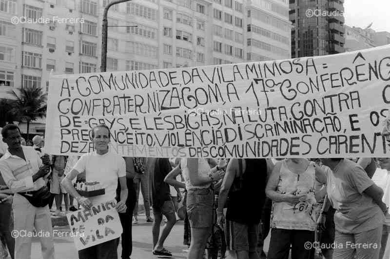 ‘March for Citizenship’ that ended the 17th International Gay and Lesbian Conference