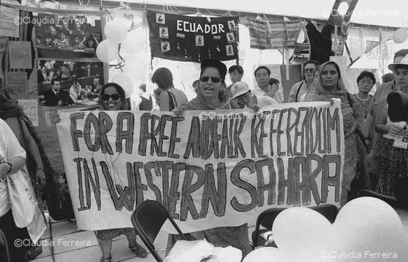 4th Women's World Conference - NGO Forum, Latin American and Caribbean Tent, Diversity Tent