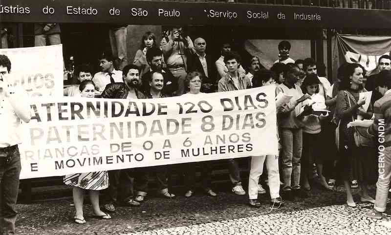 Ato Público de Trabalhadores e Trabalhadoras pela Garantia de Direitos na Constituinte